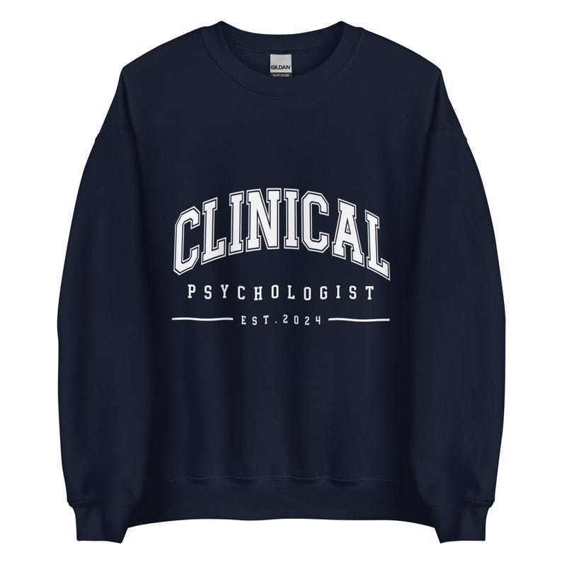 Psych Sweaters CUSTOM Clinical Psychologist Sweater for Clinical Psychology Graduate ...