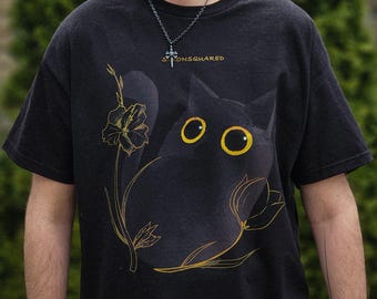 The Black Cat-T-shirt