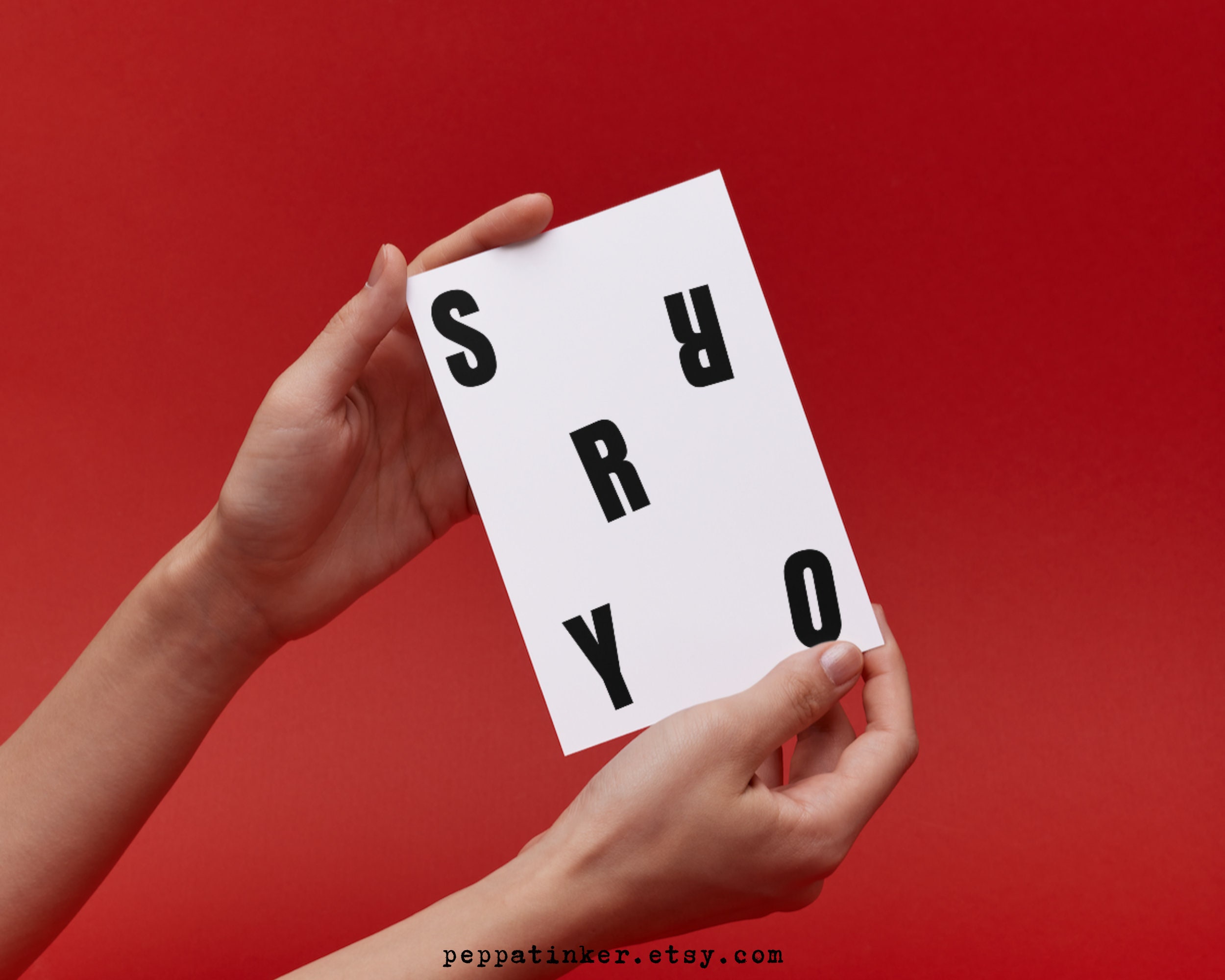 Printable Minimalist Sorry Card, Cute Apology Card, Printable Sorry