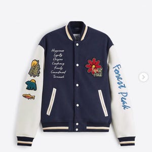 Zara Varsity Jacket - Etsy