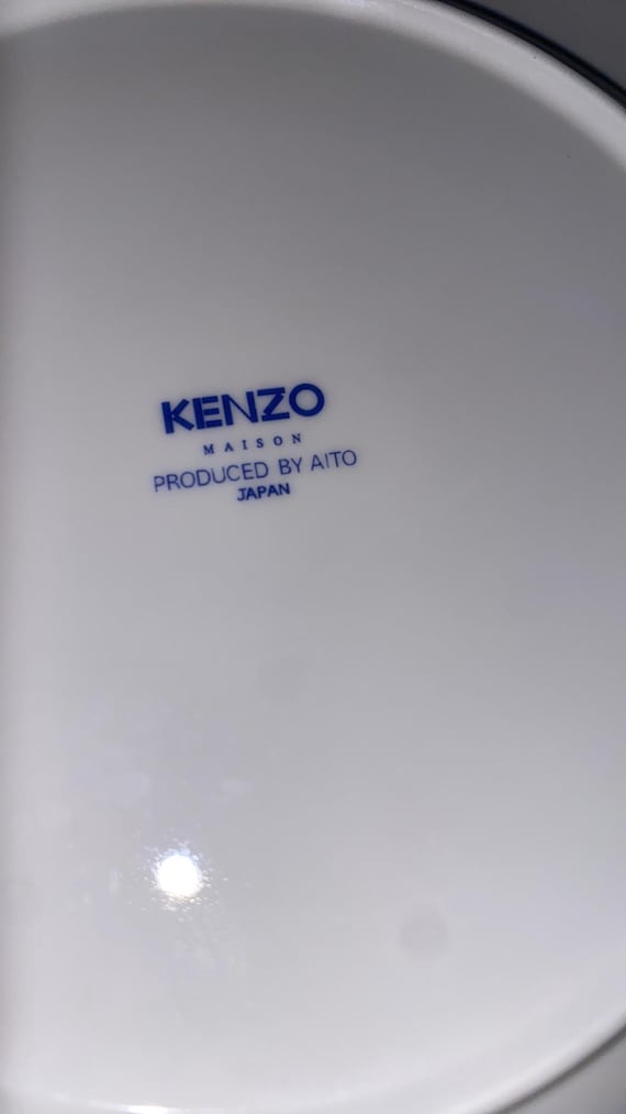 2 Kenzo by Aito Japan Multiple Color Floral Saucers - Etsy