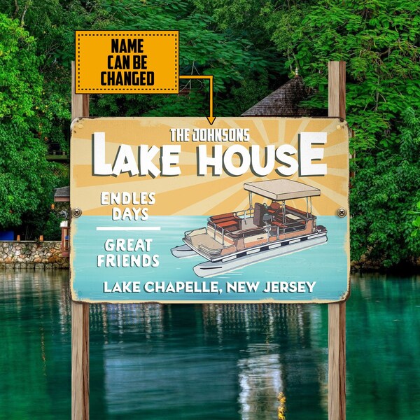 Lake House Rules Etsy