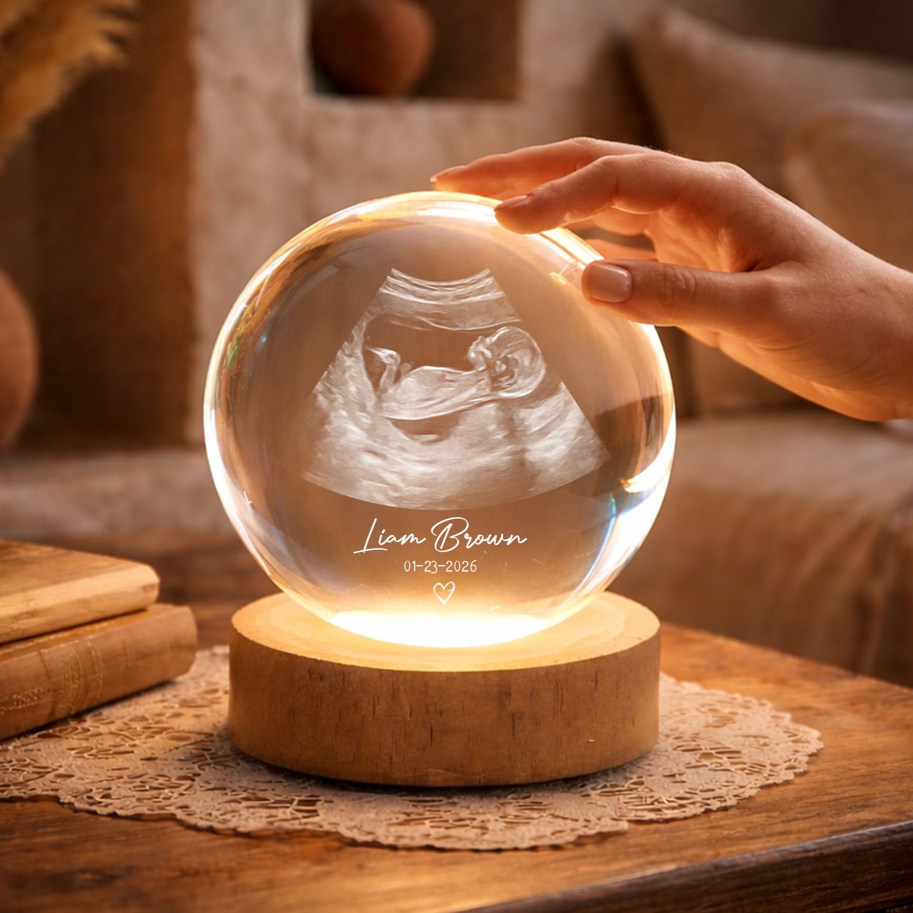 Ultrasound 3d crystal - Etsy 日本