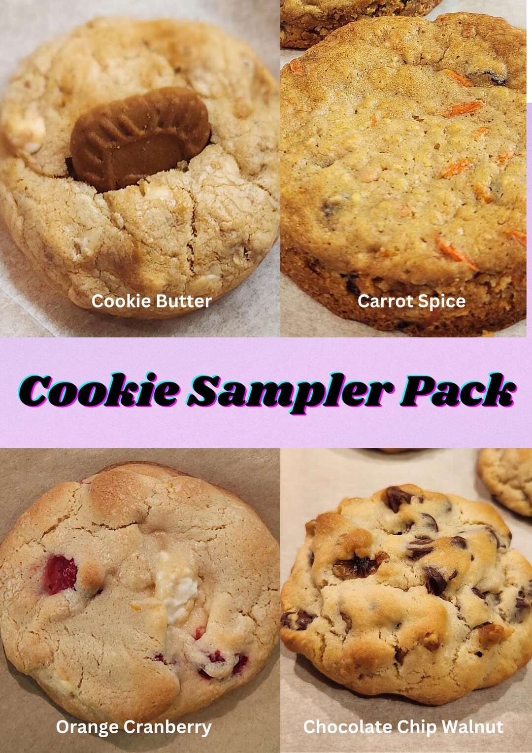 Cookie Sampler Pack - Etsy