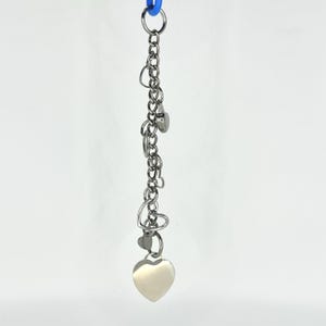 Love of Steel: Heart and Chain Small Bird & parrot Toy