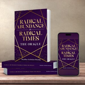 Signed Oracle Book – Radical Abundance, Divine Guidance