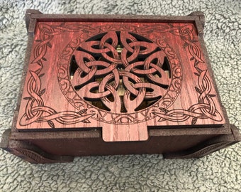 Wooden Celtic design box