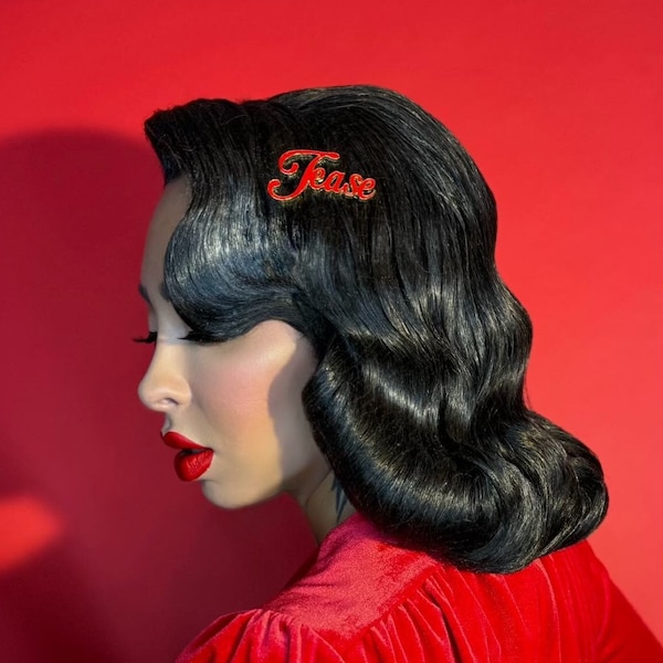 Tease Burlesque Pin Up Hair Clip