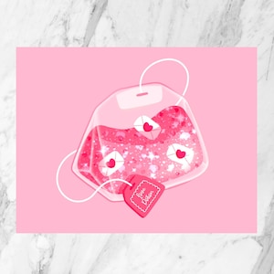 Kawaii Postkarte| Kawaii Kunstdruck | Niedliche Postkarte| Liebe Postkarte | Grußkarte| Sammelalbum| Penpal |Illustrierte Postkarte| Farbenfrohe Postkarte