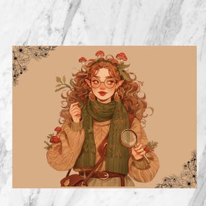 Briefkaart| Postkaart met huisjes | Herfstbriefkaart | Wenskaart| Plakboek| Pennevriendje | Gezellige ansichtkaart| Geïllustreerde briefkaart| Herfstbriefkaart