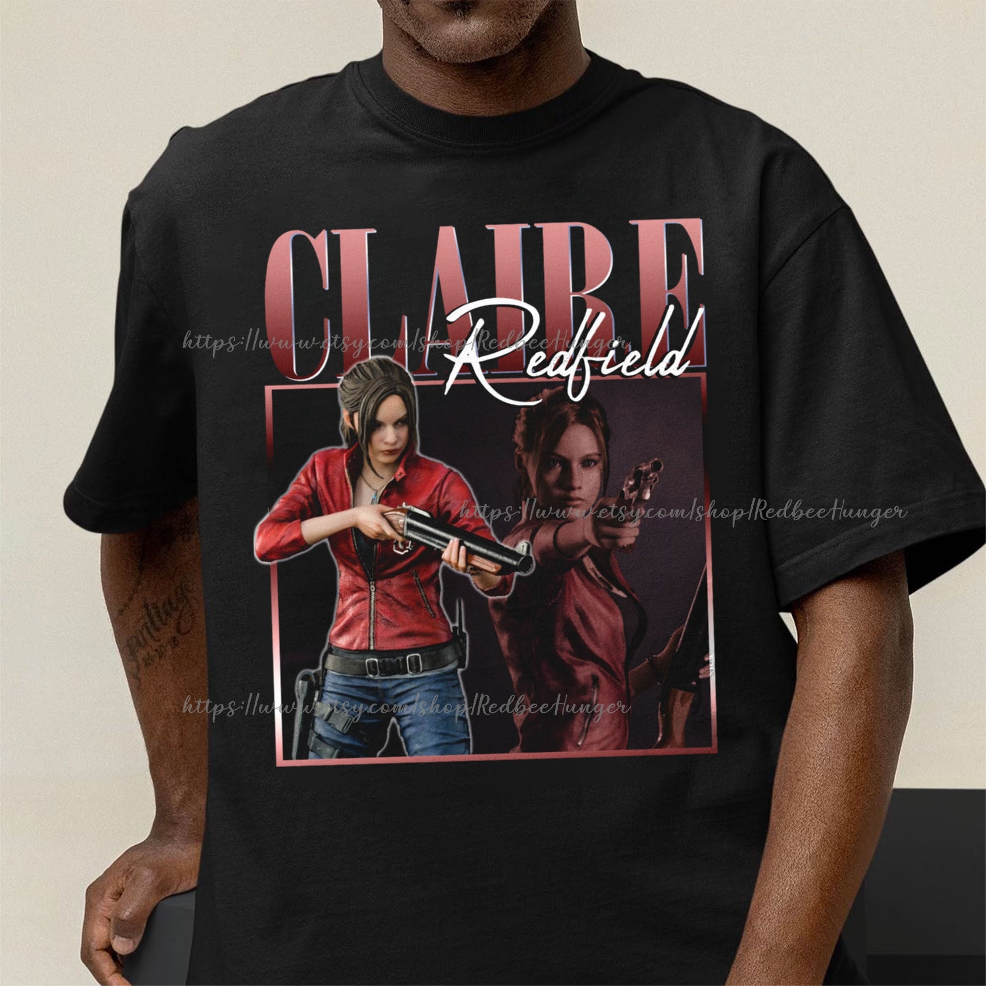 Claire Redfield-Resident Evil Essential T-Shirt Greeting Card for Sale by  fcoralzbe