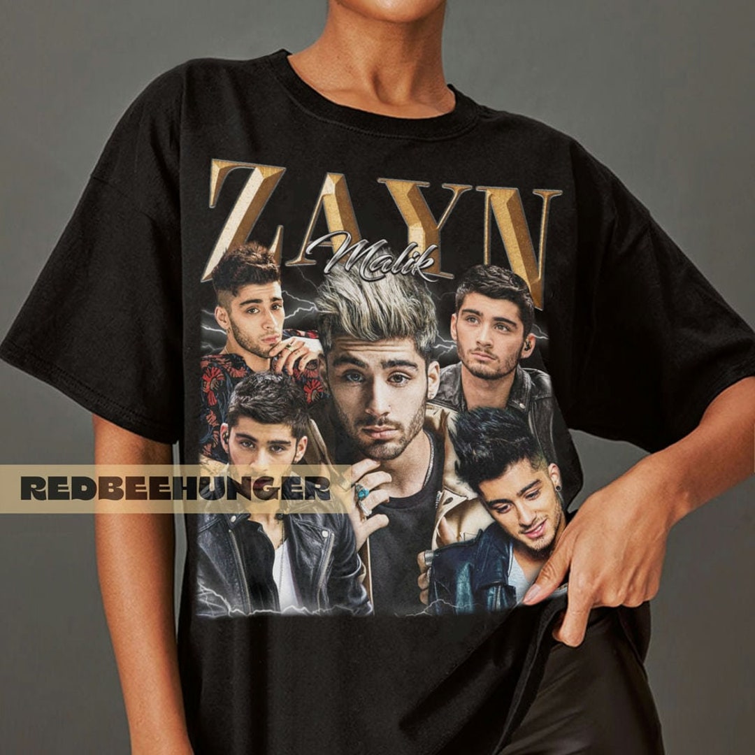 ZAYN MALIK Shirt Zayn Malik Boyband Hoodie Vintage Zayn - Etsy