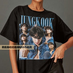 Vintage Jungkook Seven Unisex T-Shirt - 90s Retro Graphic