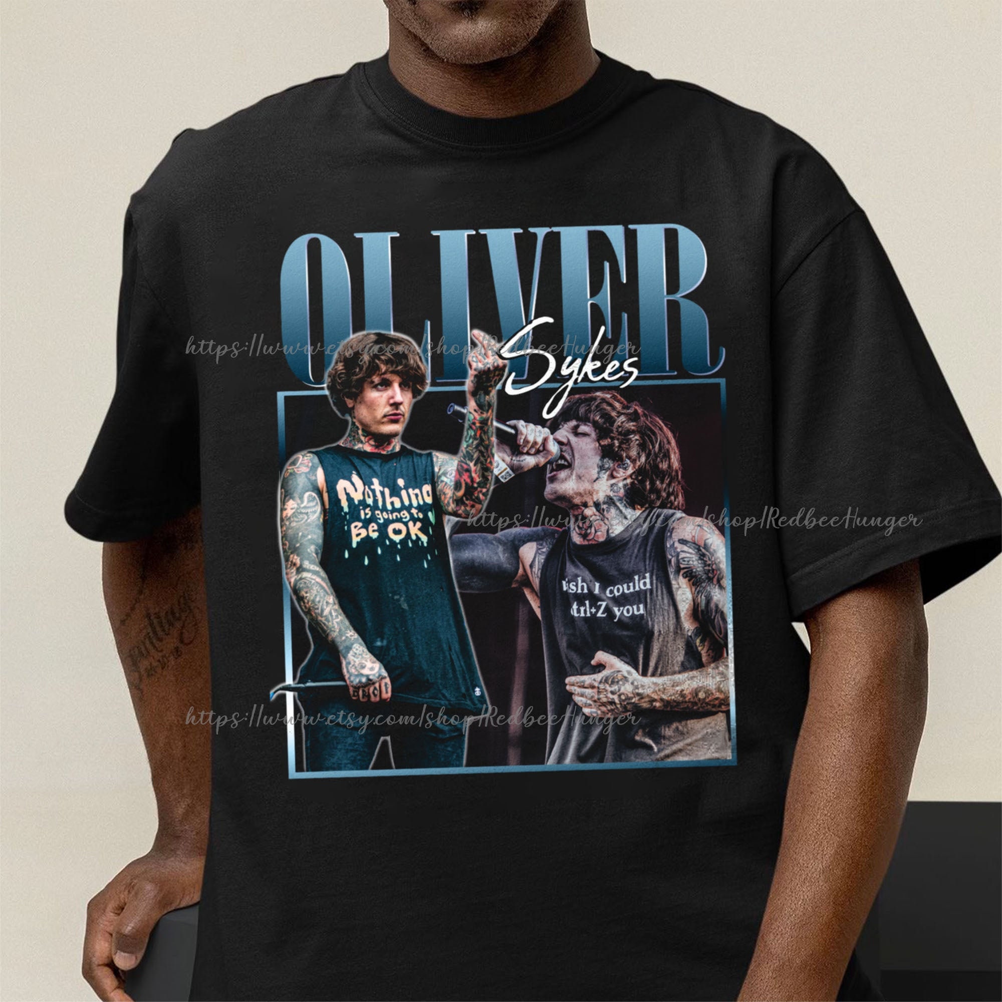 OLIVER SYKES Kids T-Shirt for Sale by BritchesElliot