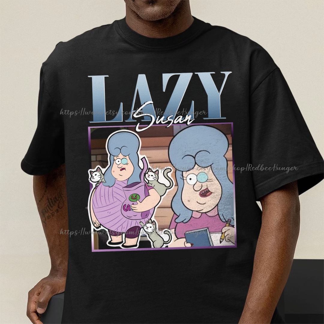 Lazy Susan From Gravity Falls Shirt Vintage Gravity Falls Etsy
