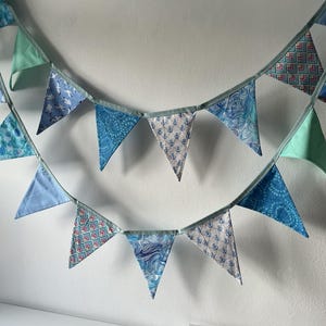 Bunting with seaside, nautical, marine theme