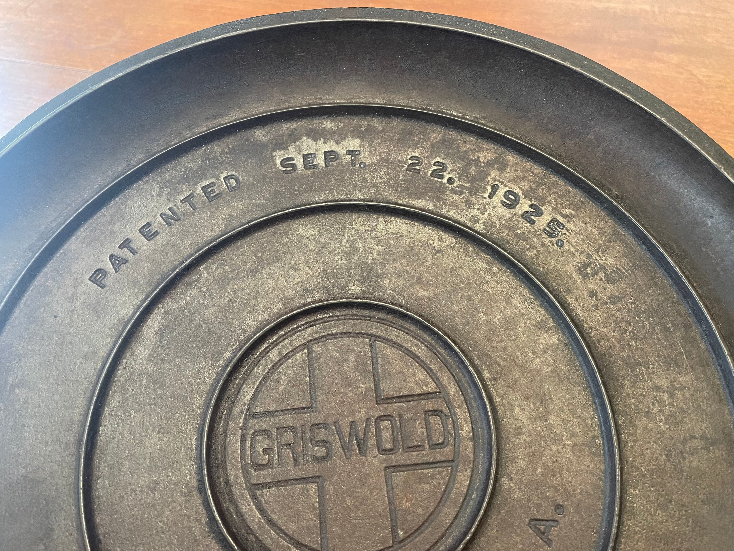 RARE Griswold 10 Cast Iron Skillet PLUS LID Etsy