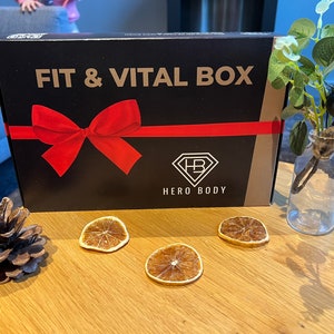 Fitness gift box for men and women, Christmas gift, birthday, organic, sugar-free, vegan image 6