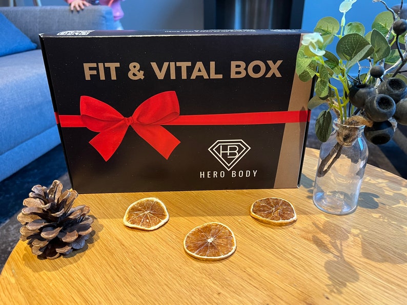 Fitness gift box for men and women, Christmas gift, birthday, organic, sugar-free, vegan image 6