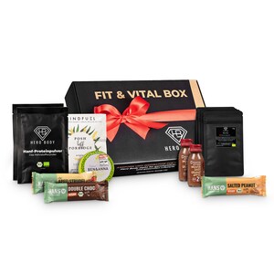 Fitness gift box for men and women, Christmas gift, birthday, organic, sugar-free, vegan image 3