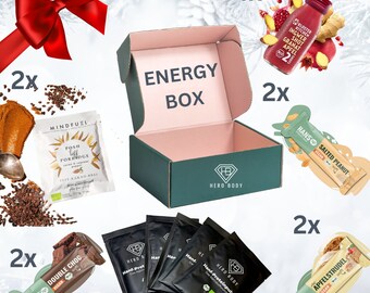 ENERGY BOX - Organic for health-conscious people - Vegan Edition