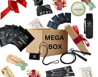 MEGA BOX- Caja regalo FITNESS para hombre y mujer