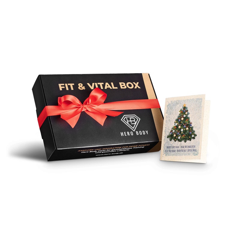 Fitness gift box for men and women, Christmas gift, birthday, organic, sugar-free, vegan image 5