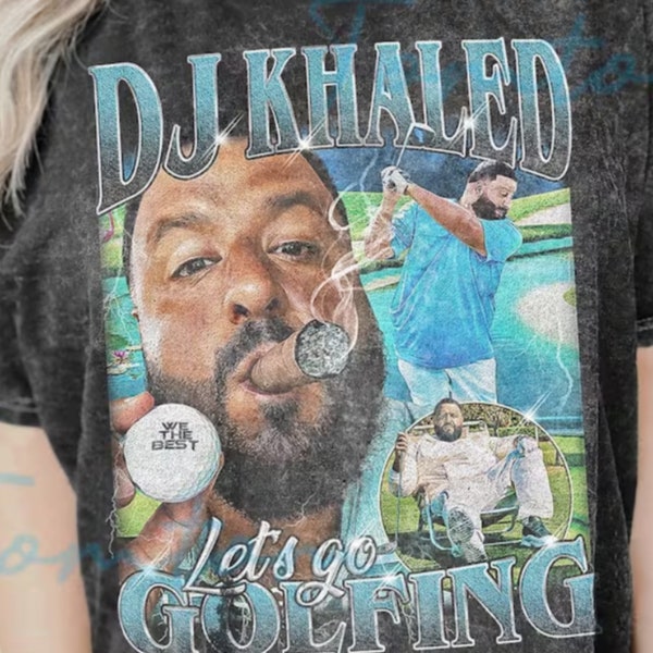 Lets Go Golfing Dj Khaled T-shirt, Dj Khaled Merch, DJ Khaled Homage, Dj Khaled Fan Gift, God Did Shirt, DJ Khaled Golfing Shirt 1511381186