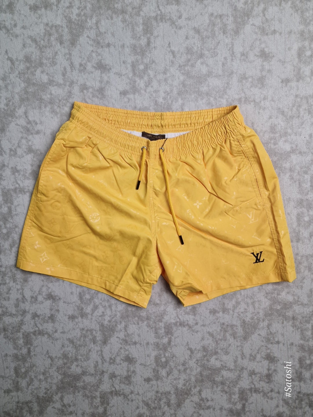 Vintage Louis Vuitton Mens Swim Shorts Swimwear Summer Etsy