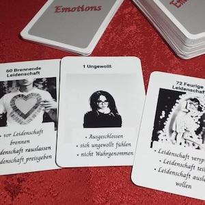 Emotions  Kartenlegen By Spirit DG, Orakelkarten, Liebesorakel