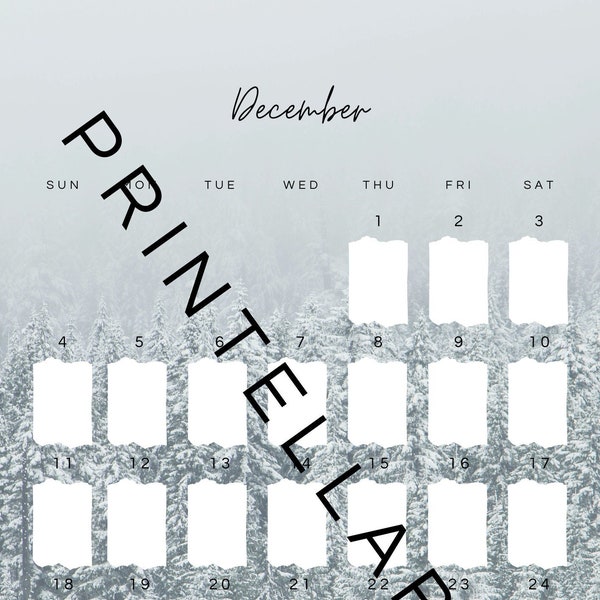 Printable 13 Month Calendar (December 2022-December 2023)