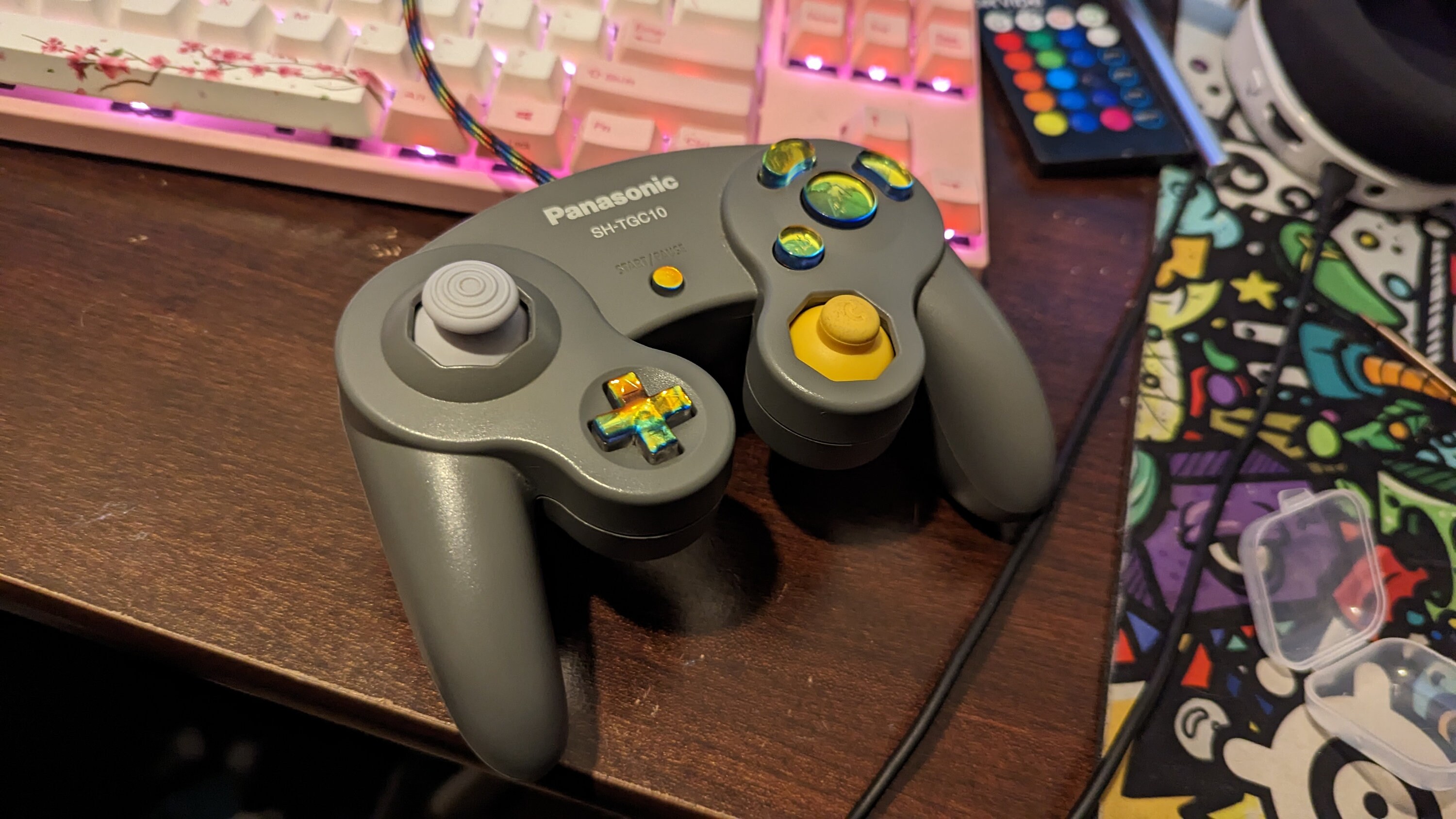 Custom PHOB or OEM T3 Gamecube Controller for Smash Etsy