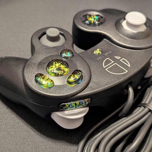 Midnight Stars | Modded OEM Gamecube Controller