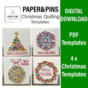 20 Quilling Patterns,printable Paper Quill Template,quilling  Blueprints,template to Make Flower,paper Template,paper Art,christmas  Ornaments -  Denmark