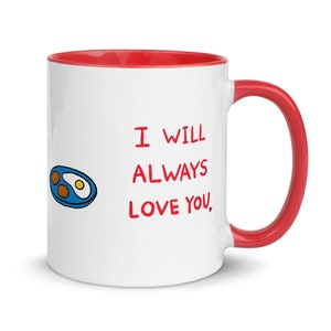 Immer liebe dich Becher l Keramik Tee & Kaffeetasse l Valentinstag Geburtstag Liebhaber Geschenk