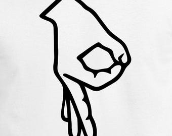 Finger Game Digital Cut Files - Design Files - Cricut - SVG - Silhouette Cameo - PNG - EpS - PDF - DxF - Look Down