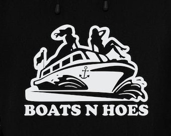 Boats & Hoes Digital Cut Files - Design Files - Cricut - SVG - Silhouette Cameo - PNG - EpS - PDF - DxF - Step Brothers