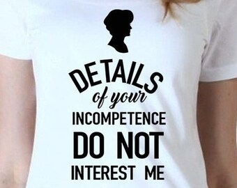 Details Of Your Incompetence… Digital Cut Files - Design Files - Cricut - SVG - Silhouette Cameo - PNG - EpS - PDF - DxF - The Devil Wears
