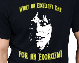 What An Excellent Day For An Exorcism Digital Cut Files - Design - Cricut - SVG - Silhouette Cameo - PNG - EpS - PDF - DxF - The Exorcist