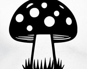 Mushroom Digital Cut Files - Design Files - Cricut - SvG - Silhouette Cameo - PNG - EpS - PDF - DxF - Mushrooms