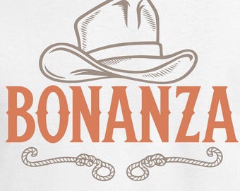 Bonanza Digital Cut Files - Design Files - Cricut - SVG - Silhouette Cameo - PNG - EpS - PDF - DxF - Western