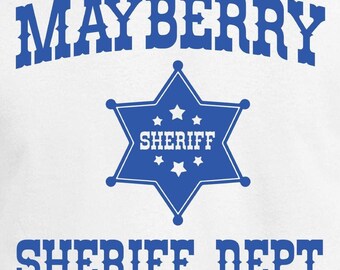 Mayberry Sheriff Digital Cut Files - Design Files - Cricut - SVG - Silhouette Cameo - PNG - EpS - PDF - DxF - The Andy Griffith Show