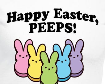Happy EasterDigital Cut Files - Design Files - Cricut - SVG - Silhouette Cameo - PNG - EpS - PDF - DxF - Marshmallows