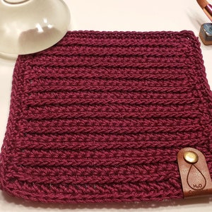 Wiederverwendbarer Waschlappen, Zero Waste Aquarellpinsel, nachhaltiges Spültuch, natürlicher, weicher Baumwolllappen, umweltfreundliches Weihnachtsgeschenk
