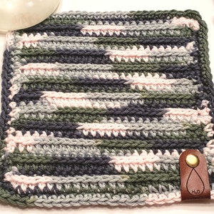 Wiederverwendbarer Waschlappen, Zero Waste Aquarellpinsel, nachhaltiges Spültuch, natürlicher, weicher Baumwolllappen, umweltfreundliches Weihnachtsgeschenk
