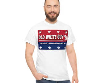 Old White Guy '24 Unisex Heavy Cotton Tee