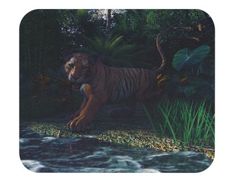 Patrick's Tiger Mouse Pad (Rectangle)