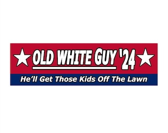 Old White Guy '24 Bumper Sticker
