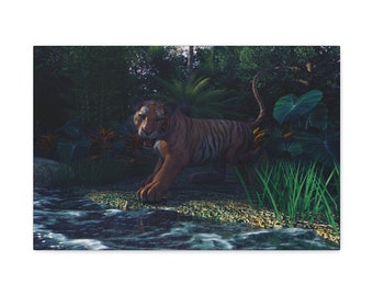 Patrick's Tiger Canvas Gallery Wraps