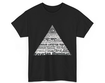 The FNORD Pyramid Unisex Heavy Cotton Tee